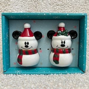 Authentic Disney Christmas Mickey and Minnie Mouse Shakers